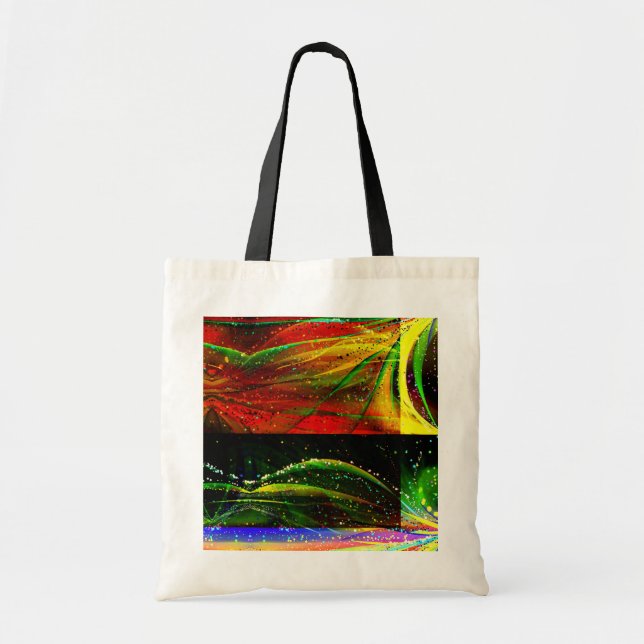 Abstract Astronomical Spider Tote Bag. Bag (Front)