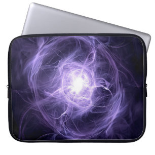 Abstract Aura: Kirlian Energy Form Laptop Sleeve