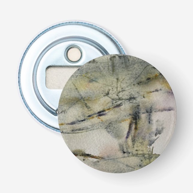 Abstract Autumn Colors Landscape  2            Bottle Opener (Front)