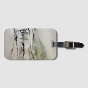 Abstract Autumn Colours Landscape 2 Luggage Tag