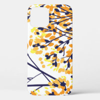 Abstract Autumn Tree Modern Pattern