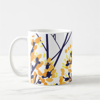 Abstract Autumn Tree Modern Pattern Coffee Mug