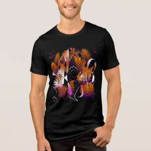 Abstract Autumnal Melancholy Tri-Blend Shirt
