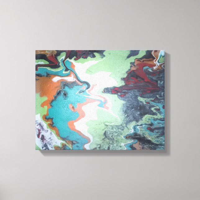 Abstract Avian Canvas Print (Front)