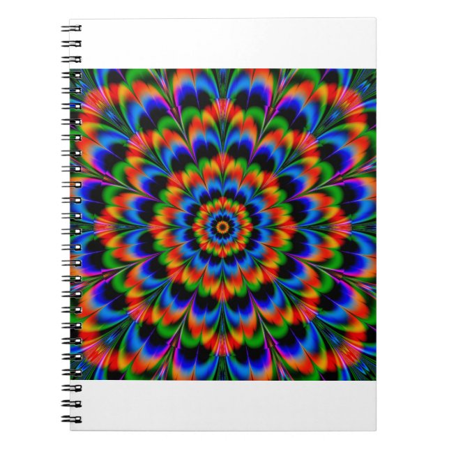 Abstract Background 2 Notebook (Front)