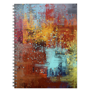 Abstract background. 2d illustration. Digital back Notebook