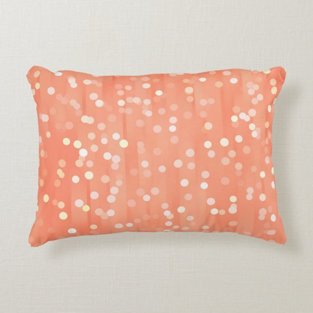 abstract background accent pillow (Front)
