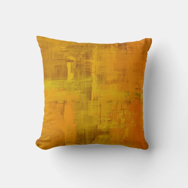 Abstract background art. 2d illustration image. Ex Throw Pillow (Front)