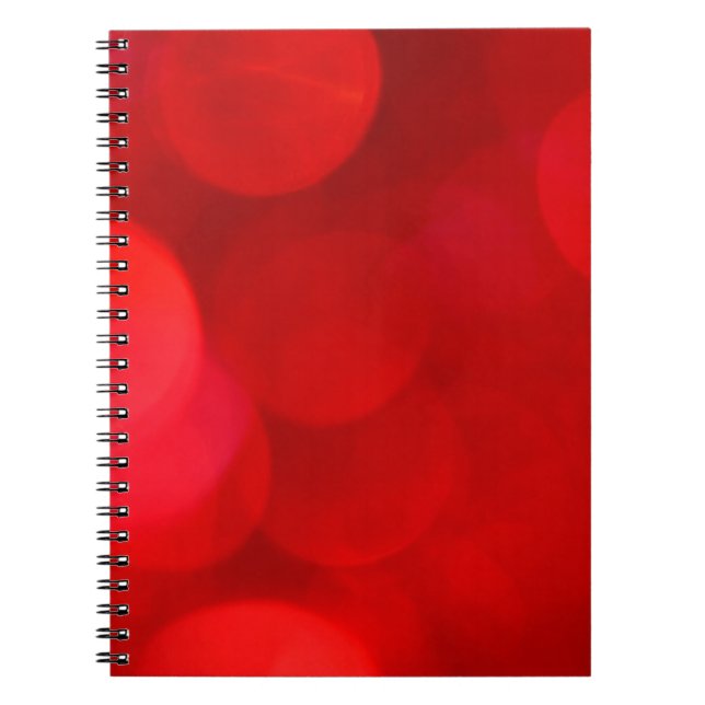 Abstract background blur notebook (Front)