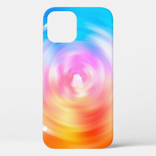 abstract background. brilliant circles background iPhone 12 case