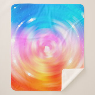 abstract background. brilliant circles background sherpa blanket