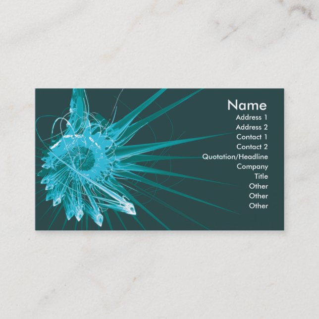 abstract background business card design. (Front)