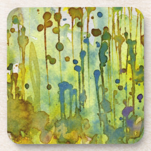 abstract background coaster