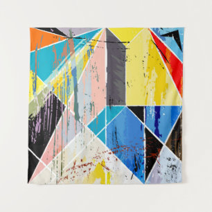 abstract background composition, with strokes, spl tapestry