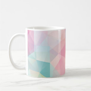 abstract background consisting of trianglesbackgro coffee mug