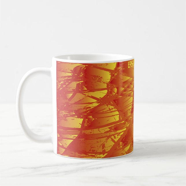 Abstract background. Creative vintage background.  Coffee Mug (Left)