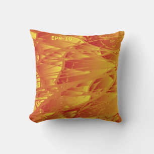Abstract background. Creative vintage background. Throw Pillow