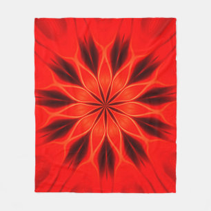 Abstract background. Geometric oriental kaleidosco Fleece Blanket