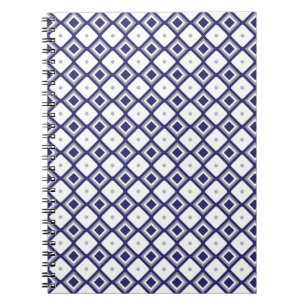 Abstract background geometric ornamental vintage p notebook