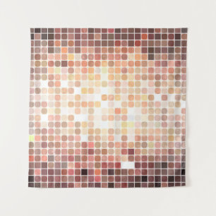 abstract background. gold mosaic. illustration dig tapestry