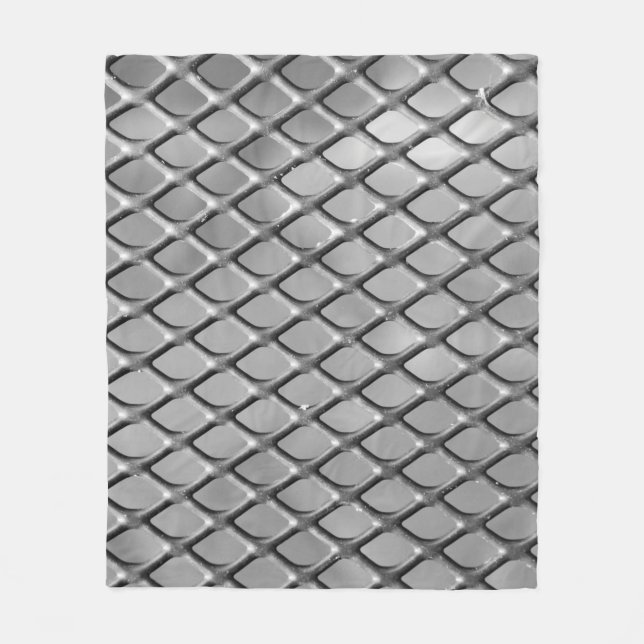 Abstract background grey fleece blanket (Front)