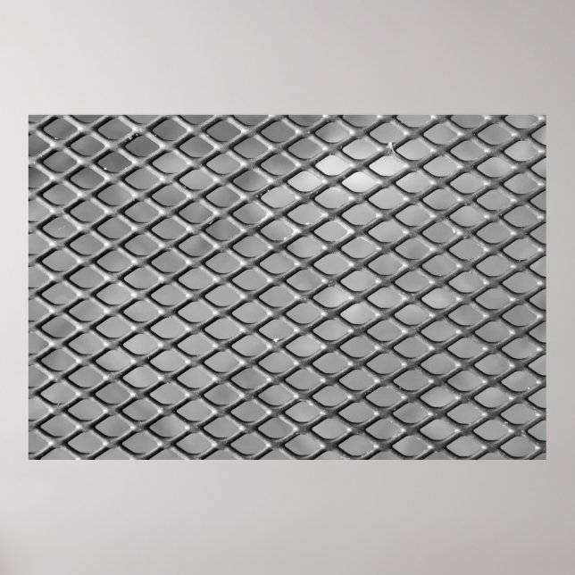 Abstract background grey poster (Front)