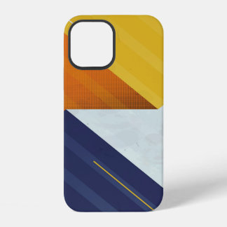 Abstract Background. Grunge texture. Triangle geo iPhone 12 Case