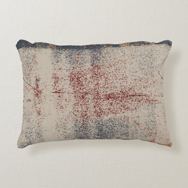 Abstract Background Grunge Vintage Texture Graphic Accent Pillow (Front)