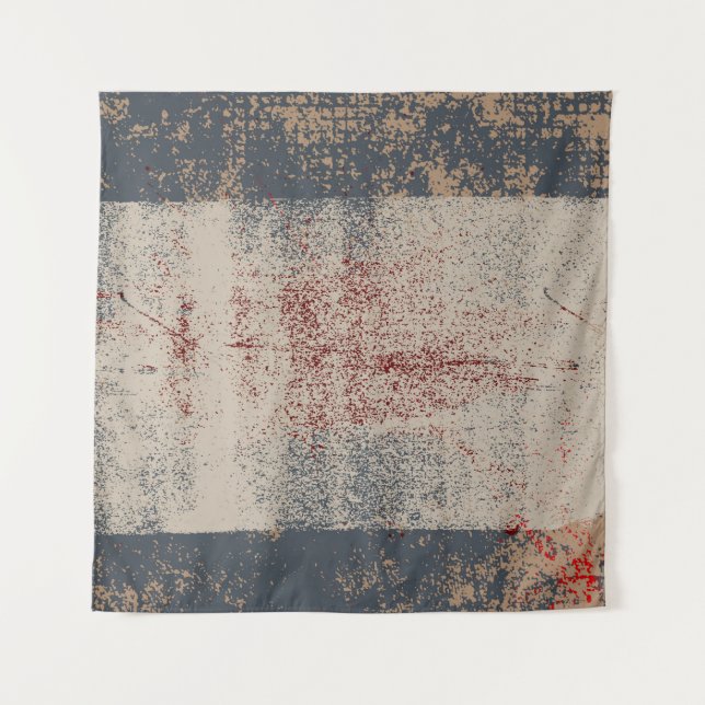 Abstract Background Grunge Vintage Texture Graphic Tapestry (Front)