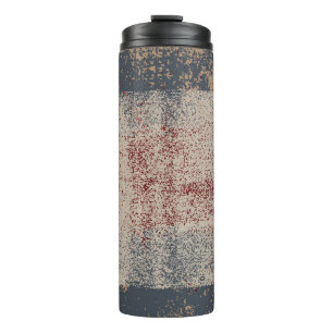 Abstract Background Grunge Vintage Texture Graphic Thermal Tumbler