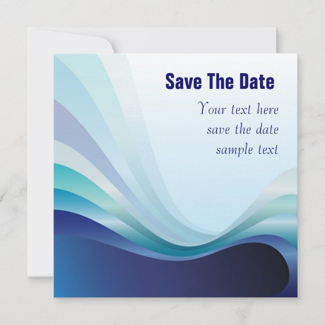 Abstract background Invitation (Front)