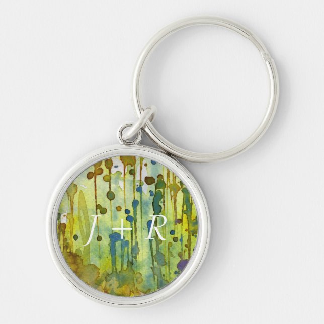 abstract background keychain (Front)