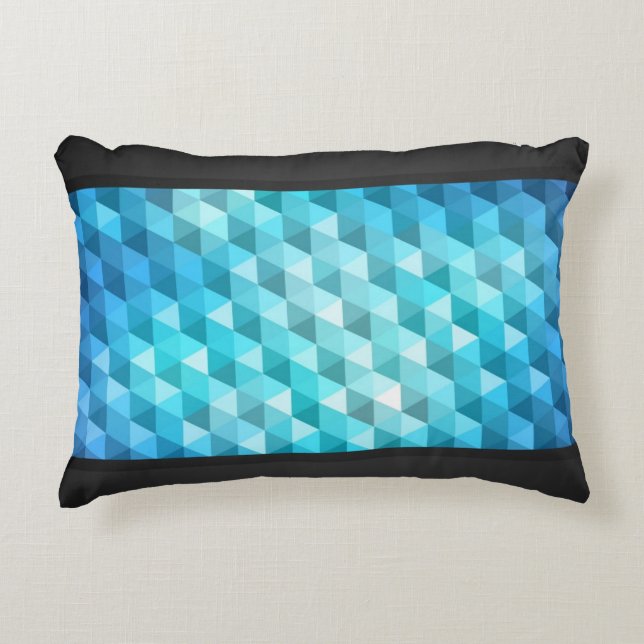 Abstract background made of mosaic pattern accent pillow (Front)