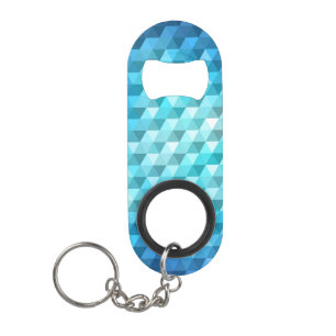 Abstract background made of mosaic pattern keychain bottle opener