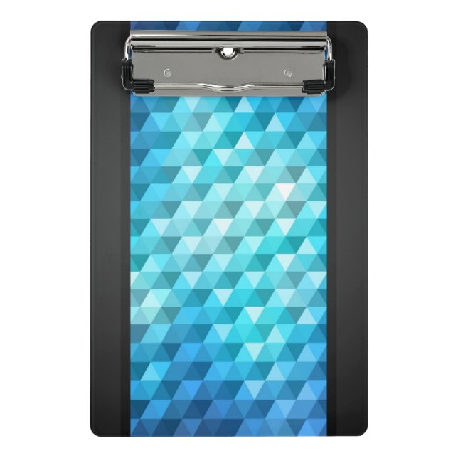 Abstract background made of mosaic pattern mini clipboard (Front)