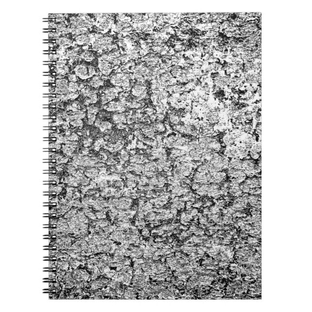 Abstract background. Monochrome texture. Image inc Notebook (Front)