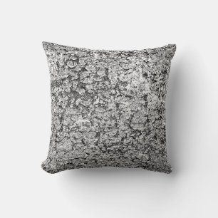 Abstract background. Monochrome texture. Image inc Throw Pillow