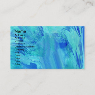 abstract background painting business card