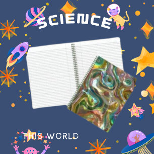 Abstract Background Pattern Art Notebook