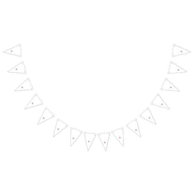 Abstract background pattern featuring various shap bunting flags (All)