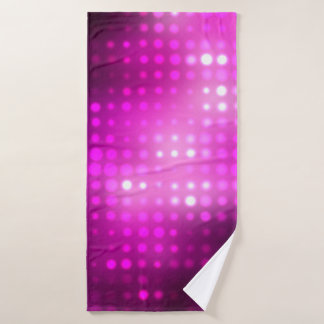 Abstract background. pink geometrical background w bath towel