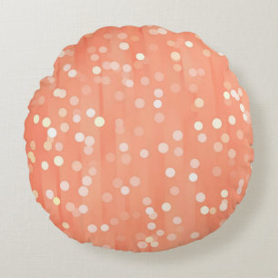 abstract background round pillow