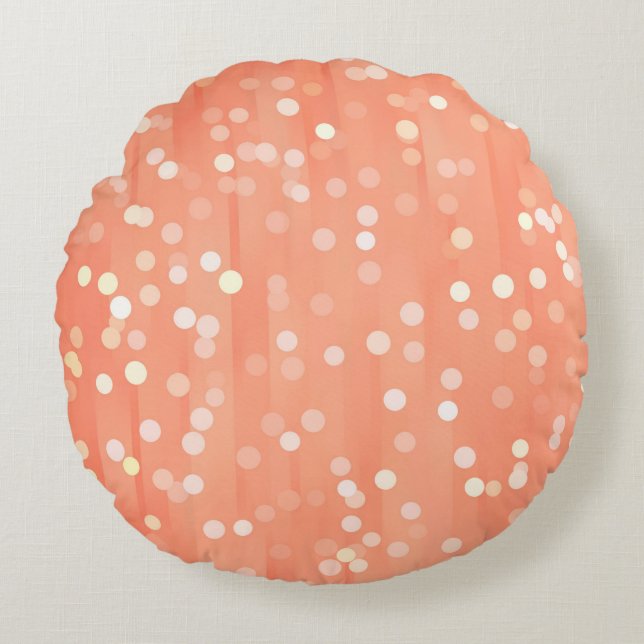 abstract background round pillow (Front)