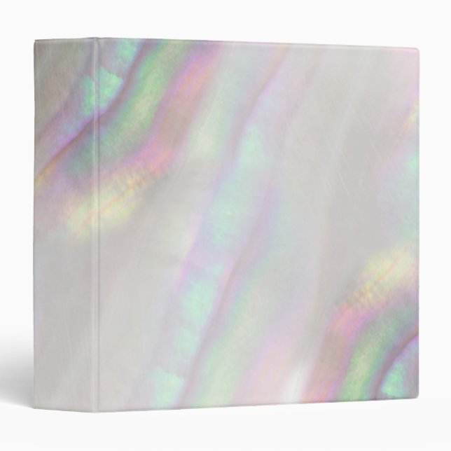 abstract background shell inspired binder (Front/Spine)