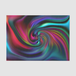 Abstract Background Spirals soft I Tissue Paper