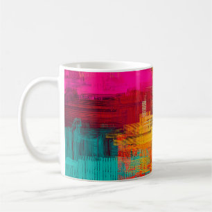 Abstract background texture. 2d illustration. Expr Coffee Mug