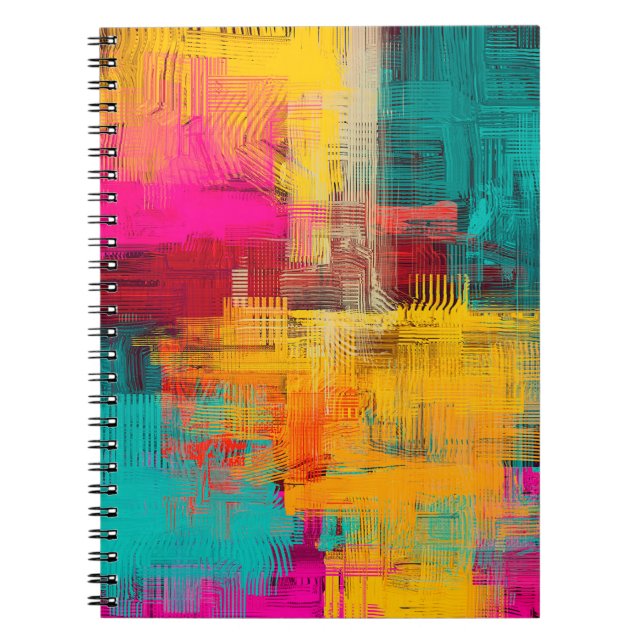 Abstract background texture. 2d illustration. Expr Notebook (Front)