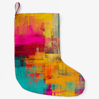 Abstract background texture. 2d illustration. Expr Small Christmas Stocking