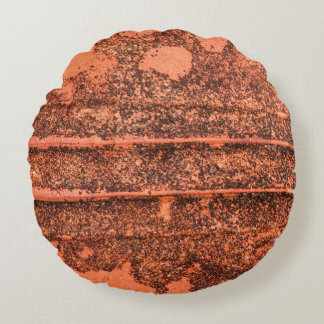 Abstract background textureabstract, aged, antique round pillow