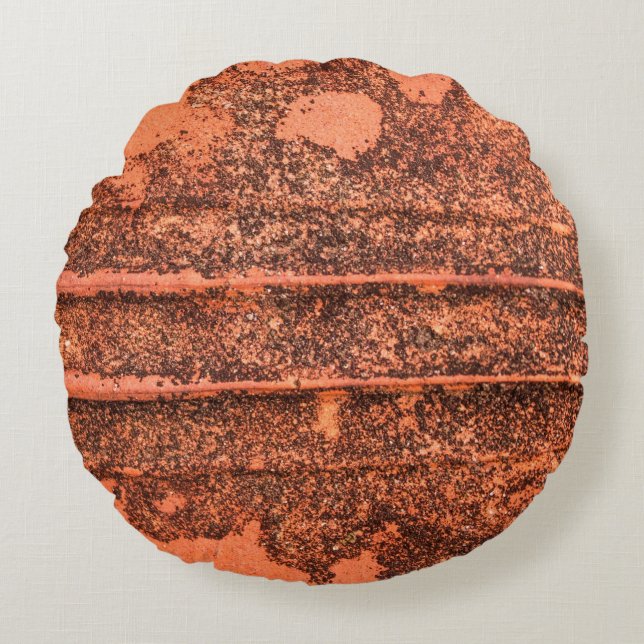 Abstract background textureabstract, aged, antique round pillow (Front)